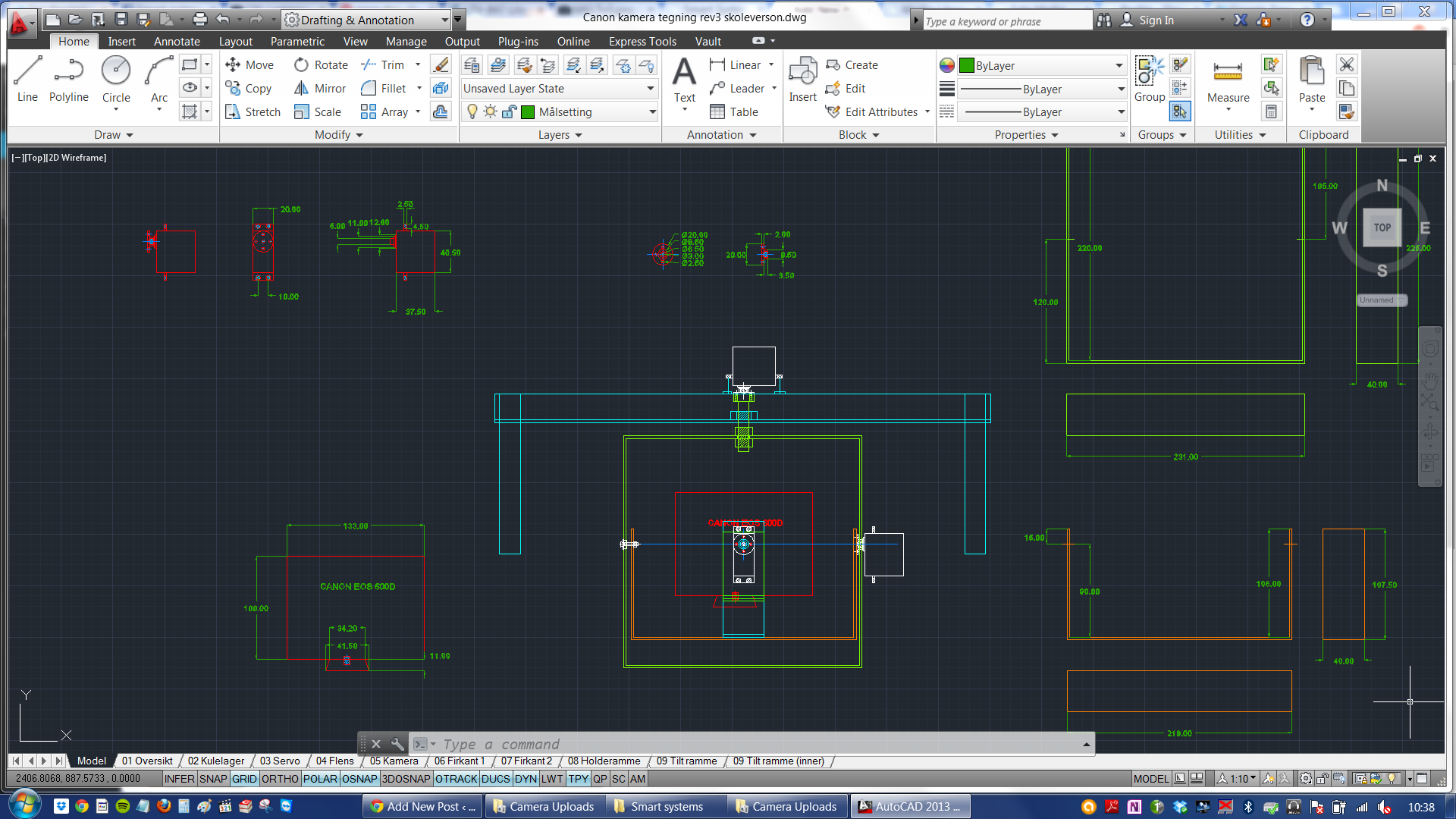 Autocad tegning