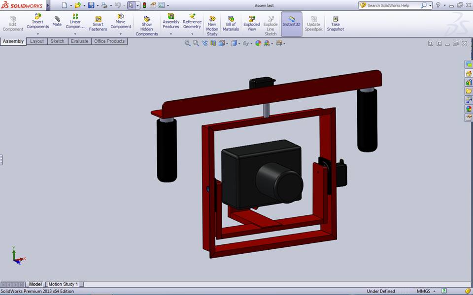 gimbal solidworks